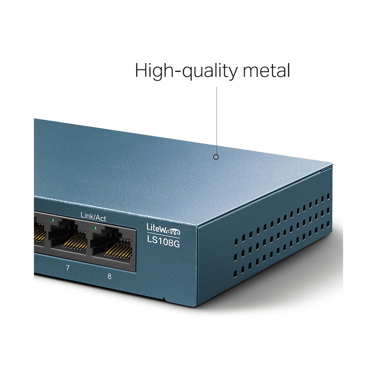 TP-Link LS108G LiteWave 8-Port Gigabit Desktop Switch