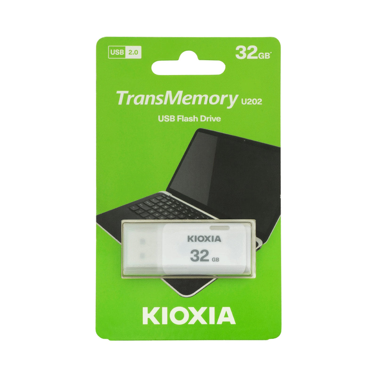 Kioxia 32GB USB 2.0-White