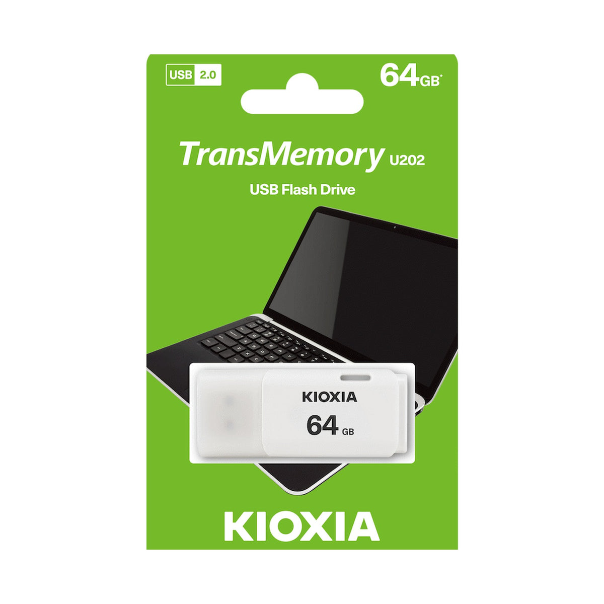 Kioxia 64gb USB 2.0 - White