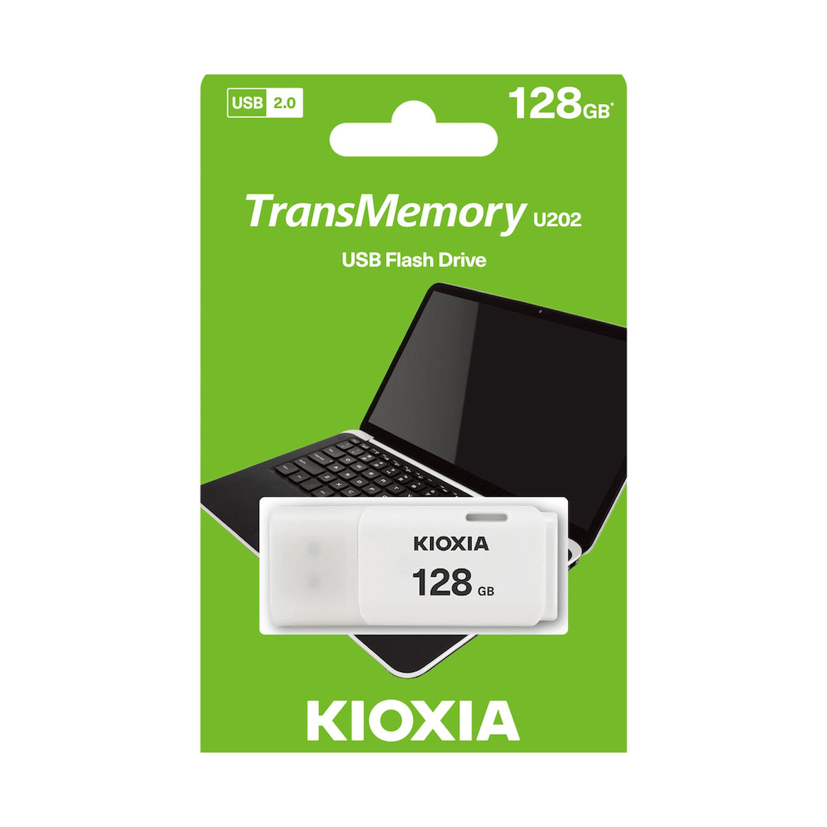 Kioxia 128GB USB 2.0-White