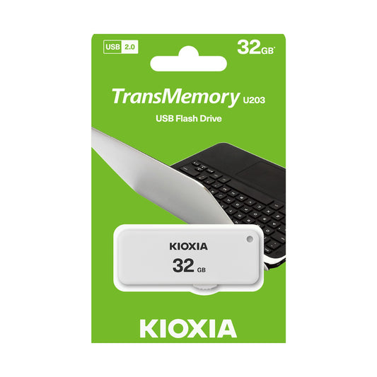 Kioxia U203W- 32GB USB 2.0 Yamabiko Slider Type