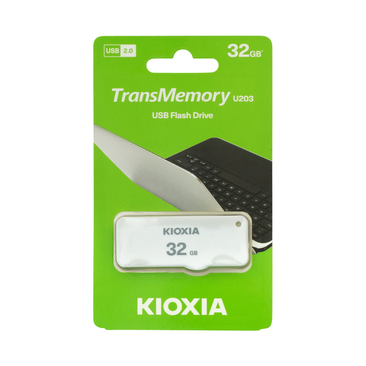 Kioxia U203W- 32GB USB 2.0 Yamabiko Slider Type