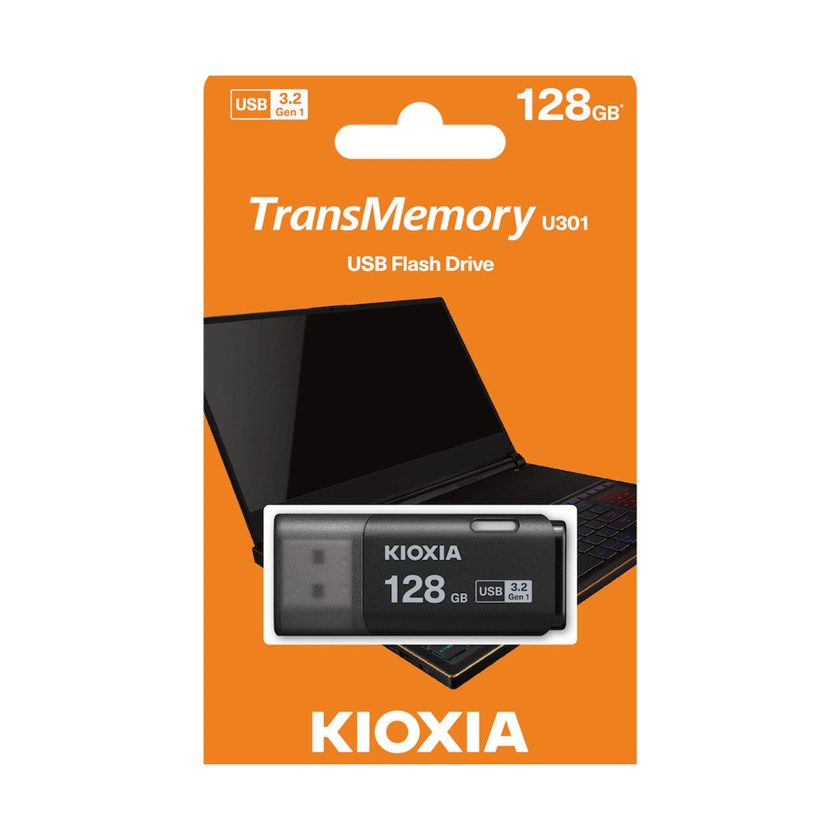 Kioxia U301- 128GB USB 3.2-GEN1-BLK