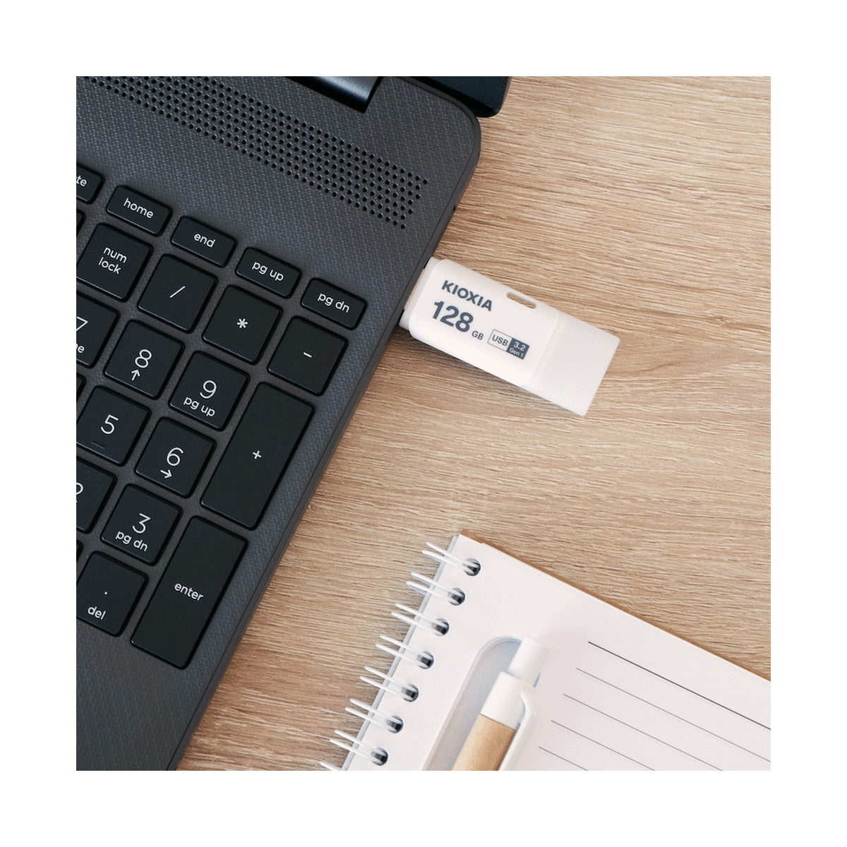 Kioxia U301- 128GB USB 3.2-GEN1-BLK