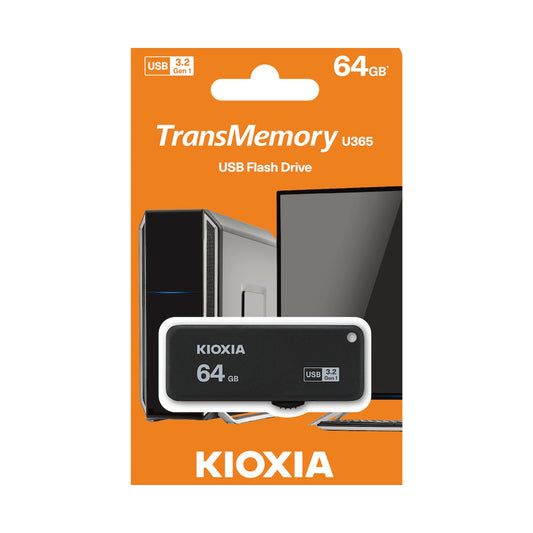 Kioxia U365- 64GBUSB 3.2 Yamabiko Slyder Type