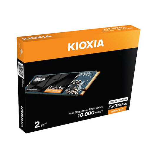KIOXIA EXCERIA G3 NVMe Series/PCIE 5/M.2 2280 2000GB (10,000/9,600) / 1.6M