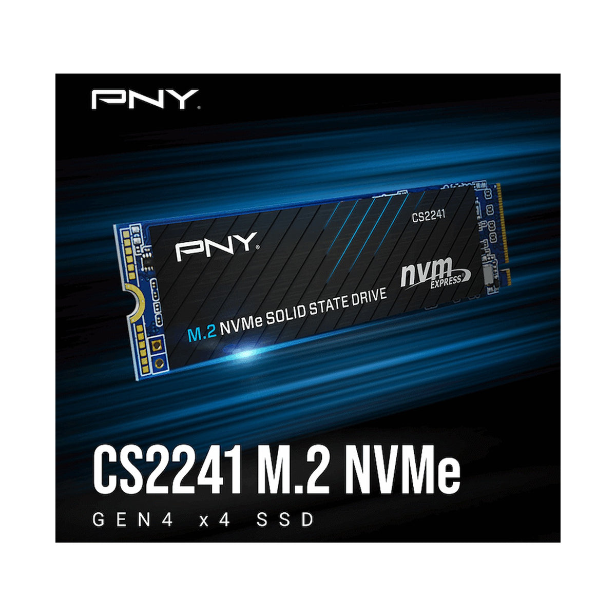 PNY 1TB Gen4 NVMe M.2 2280 Solid State Drive