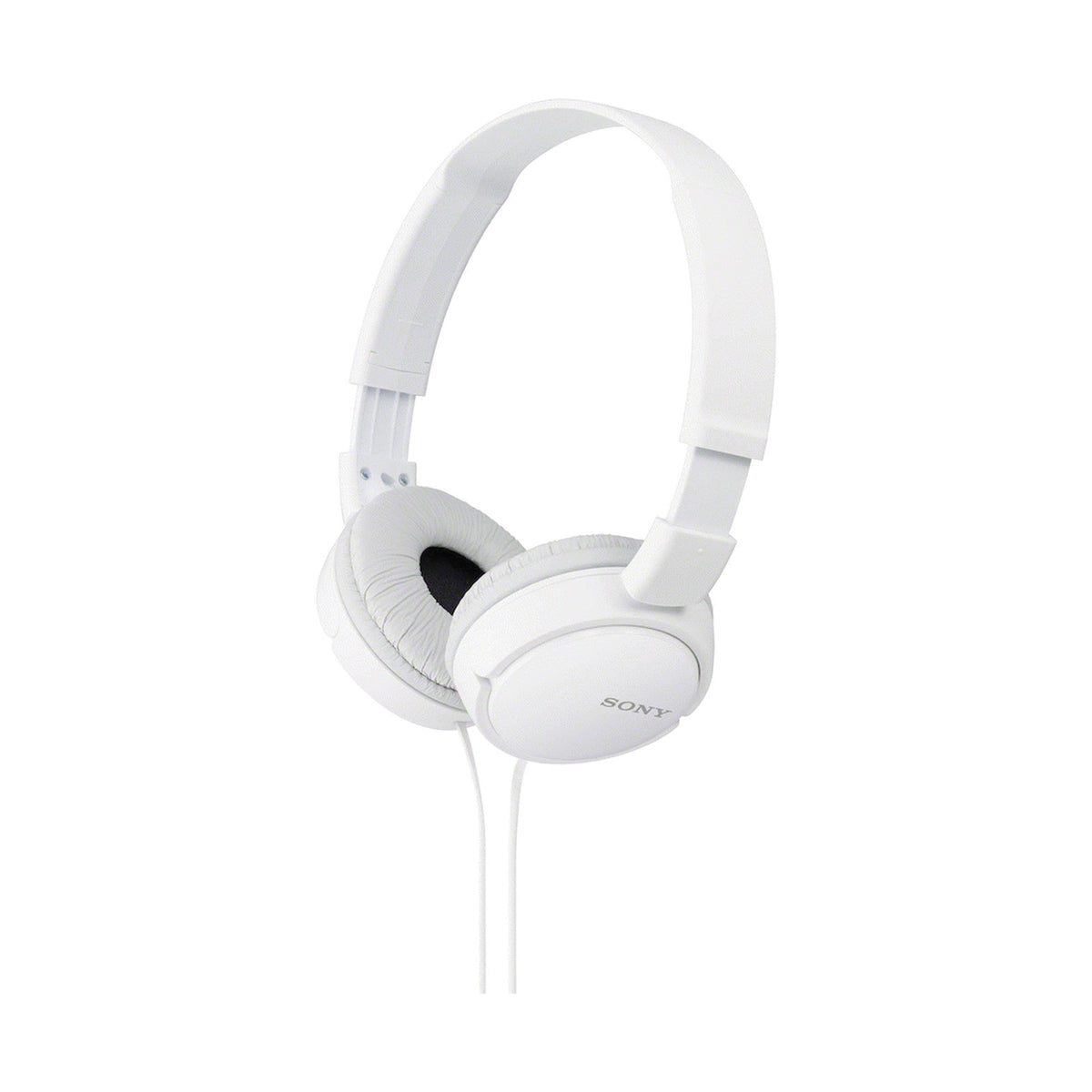 Sony MDR-ZX110 Foldable On-Ear Headphones - White