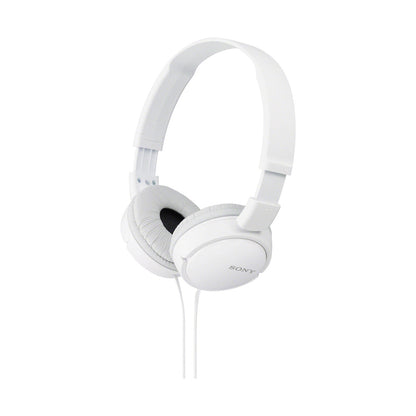 Sony MDR-ZX110 Foldable On-Ear Headphones - White