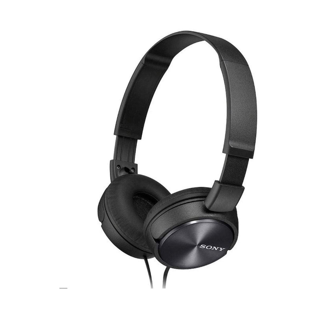 Sony MDR-ZX310AP (Black) Folding Aux Headphones with Mic
