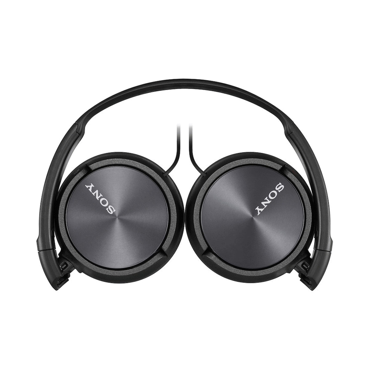 Sony MDR-ZX310AP (Black) Folding Aux Headphones with Mic