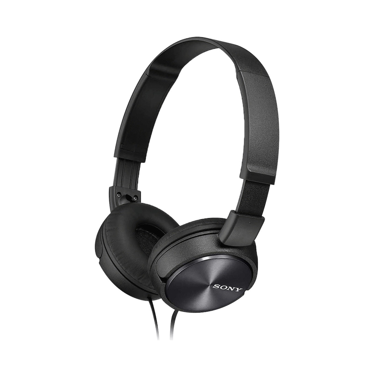 Sony MDR-ZX310AP (Black) Folding Aux Headphones with Mic