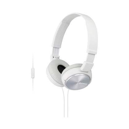 Sony MDR-ZX310AP (Black) Folding Aux Headphones with Mic