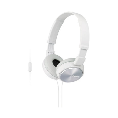 Sony MDR-ZX310AP (Black) Folding Aux Headphones with Mic