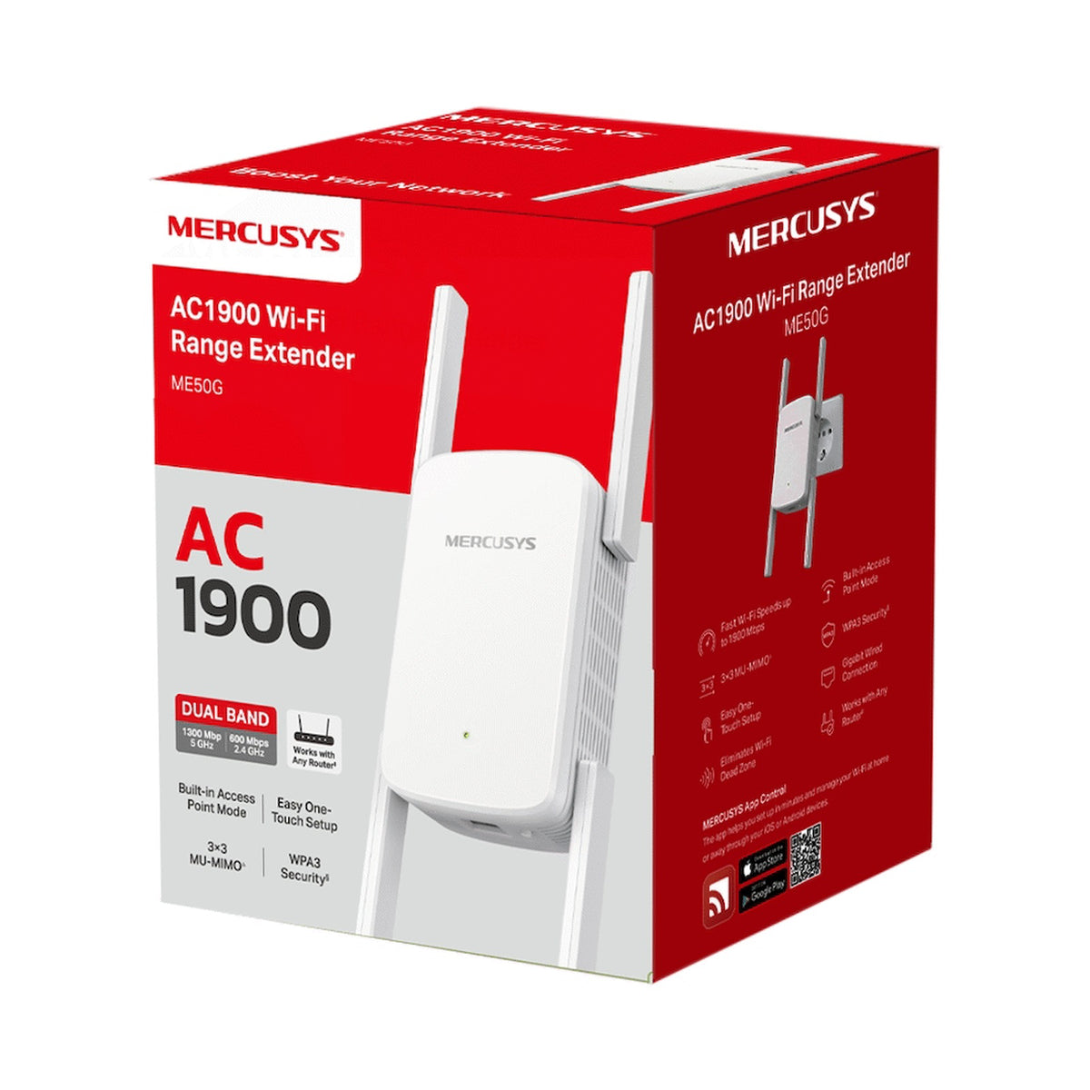 TP-Link Mercusys ME50G AC1900 Wi-Fi Range Extender
