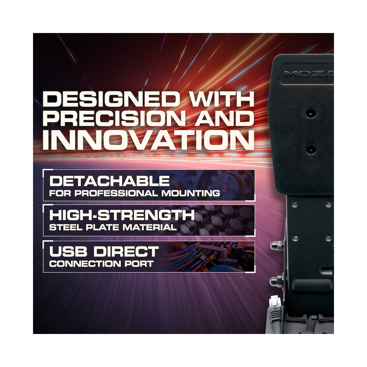 MOZA SR-P Lite Clutch Pedal for R5 Bundle