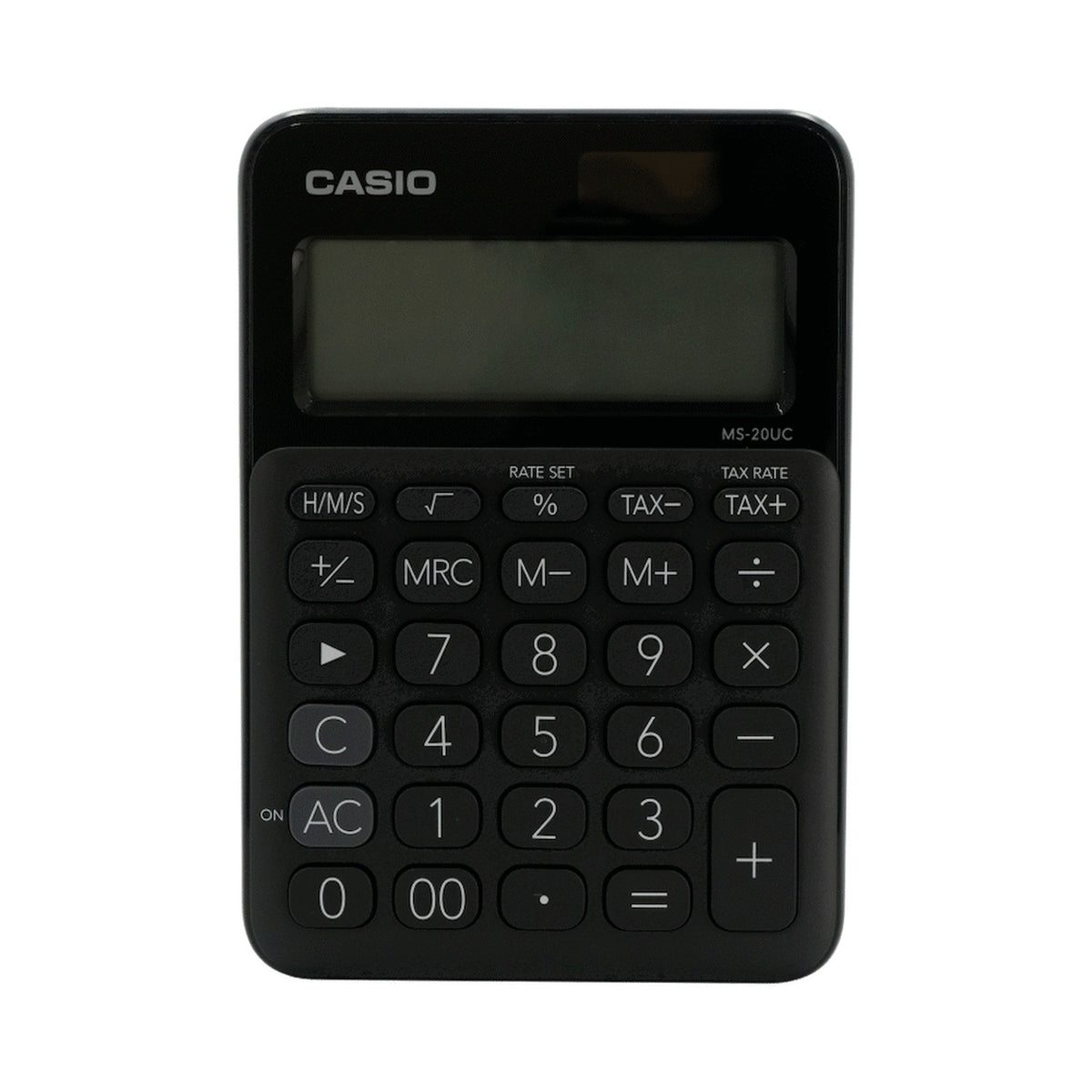 Casio MS-20UC - Desktop Calculator 12-Digit - Black