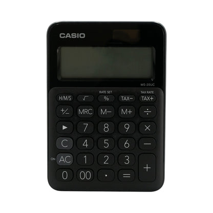 Casio MS-20UC - Desktop Calculator 12-Digit - Black