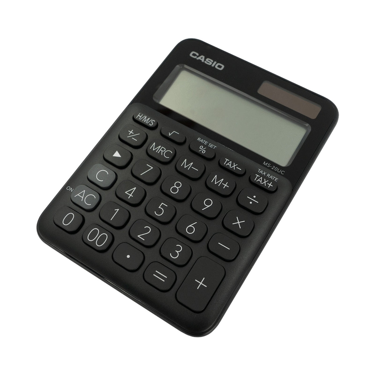 Casio MS-20UC - Desktop Calculator 12-Digit - Black