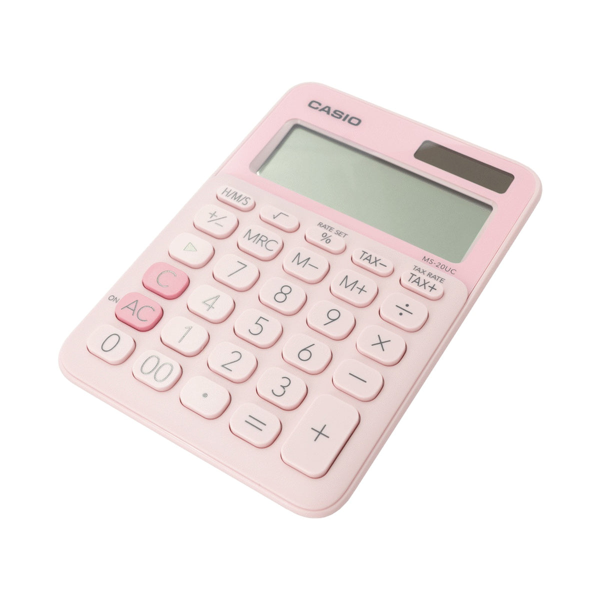 Casio MS-20UC - Desktop Calculator - 12-Digit - Pink
