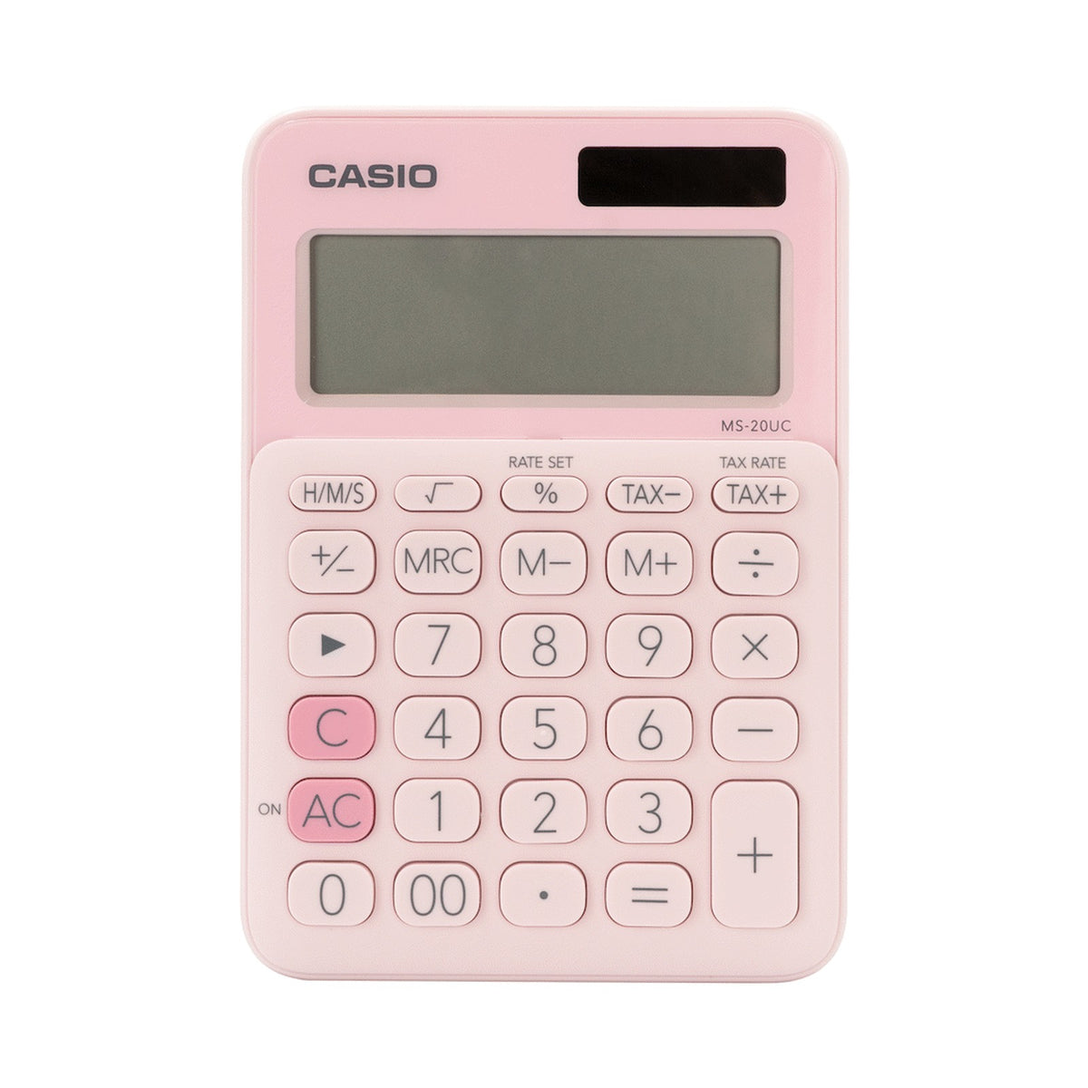 Casio MS-20UC - Desktop Calculator - 12-Digit - Pink