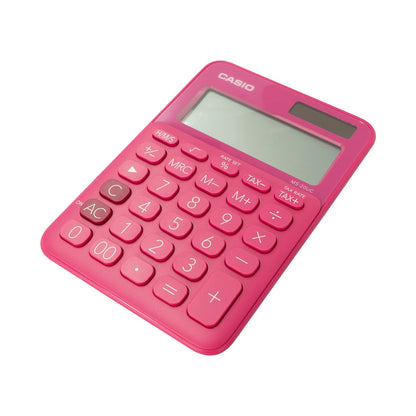 Casio MS-20UC - Desktop calculator 12 Digit - Red