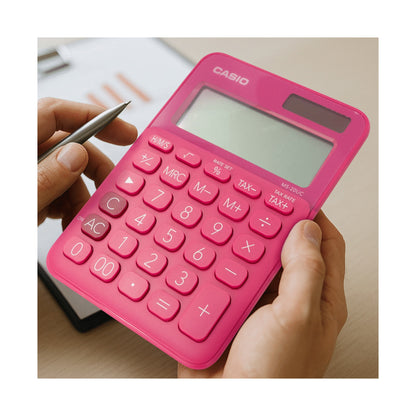 Casio MS-20UC - Desktop calculator 12 Digit - Red