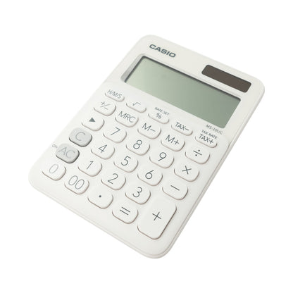 Casio MS-20UC - Desktop calculator 12 Digit - White