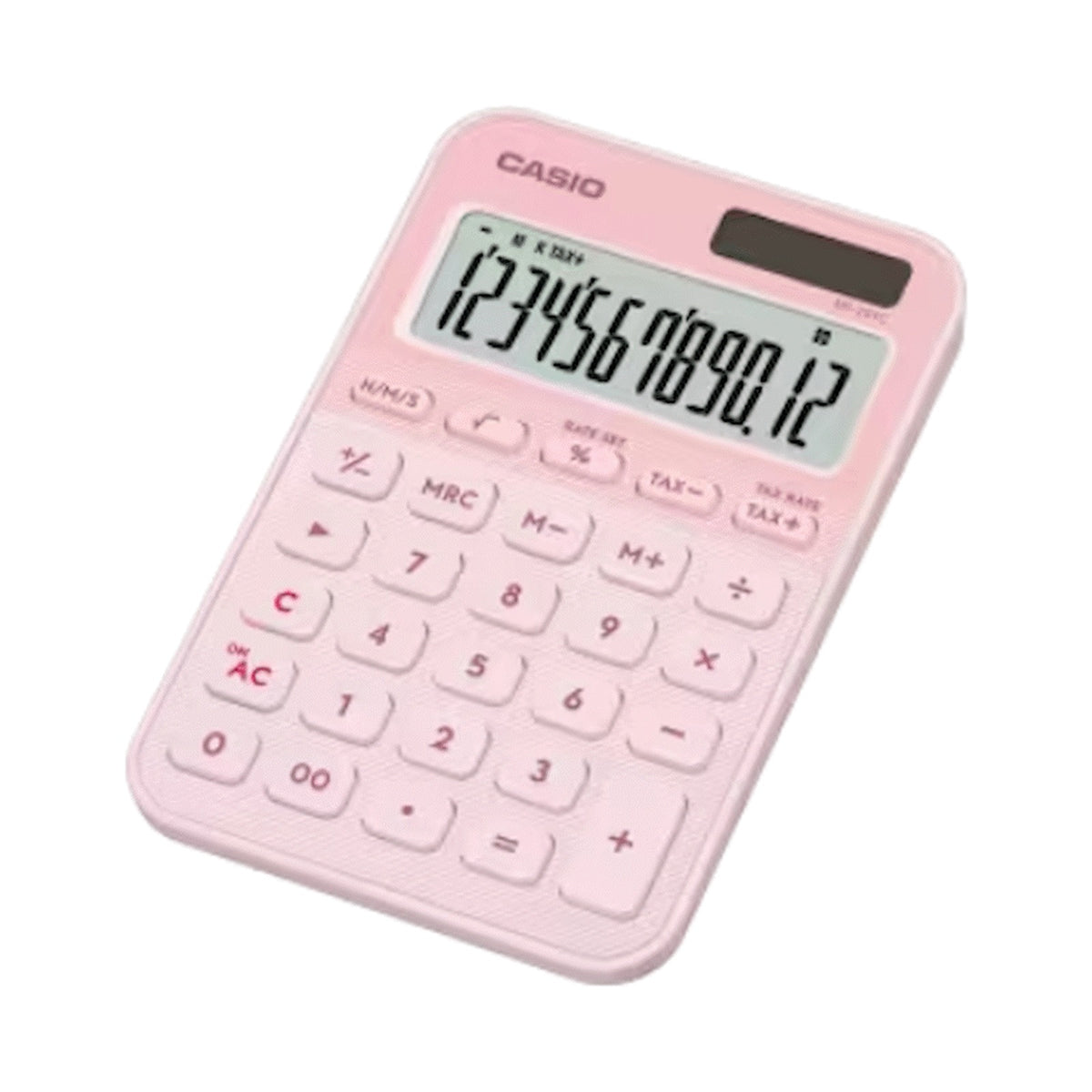 Casio MS-20YC 12 Digit Desk Light Pink