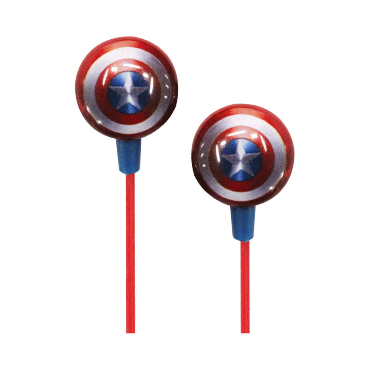 Marvel Aux Earphones - Captain America