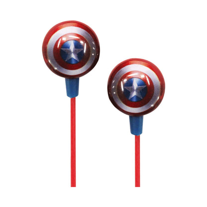 Marvel Aux Earphones - Captain America