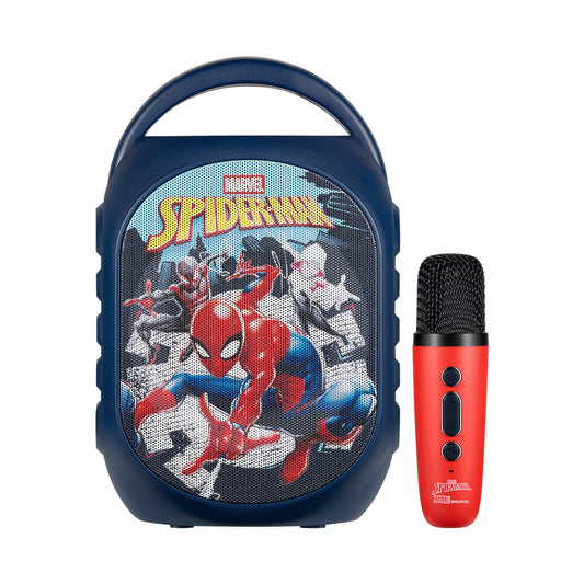 Marvel Spider-Man Bluetooth Karaoke Speaker with Mic