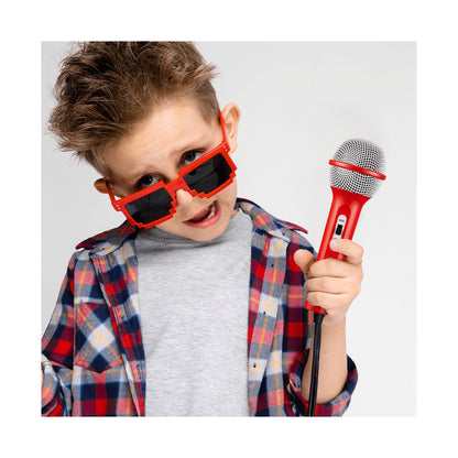 Marvel Spider-Man Galaxy LED Stars Karaoke Machine with Microphone