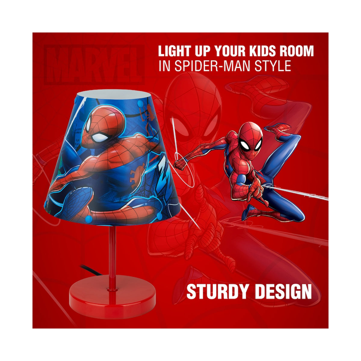 Marvel LED Dome Karaoke Speaker - Spiderman