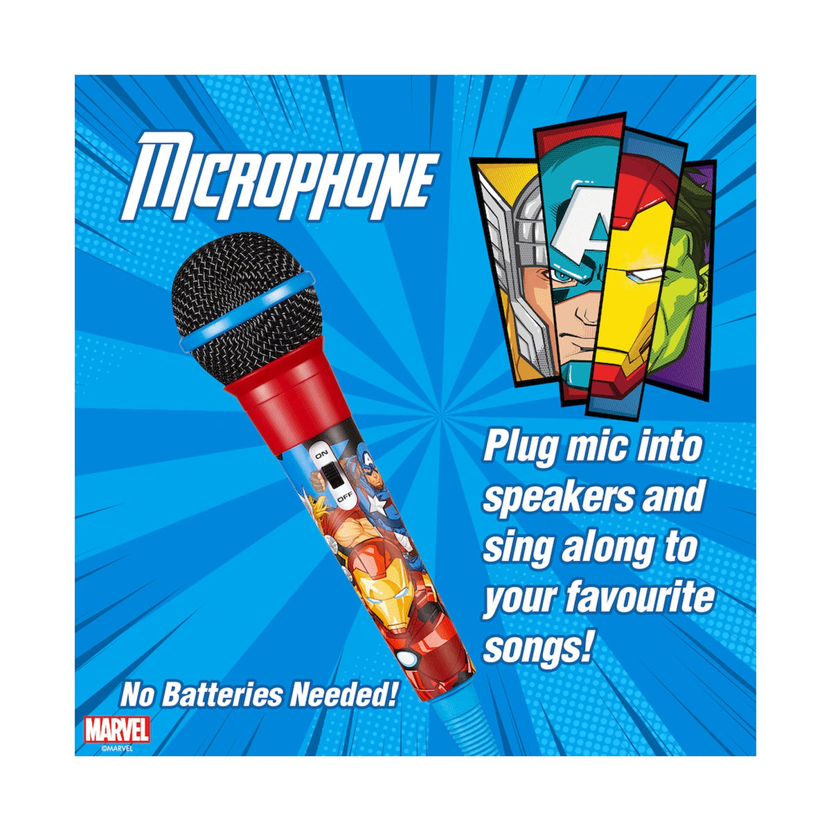 Marvel Avengers Auxiliary Microphone