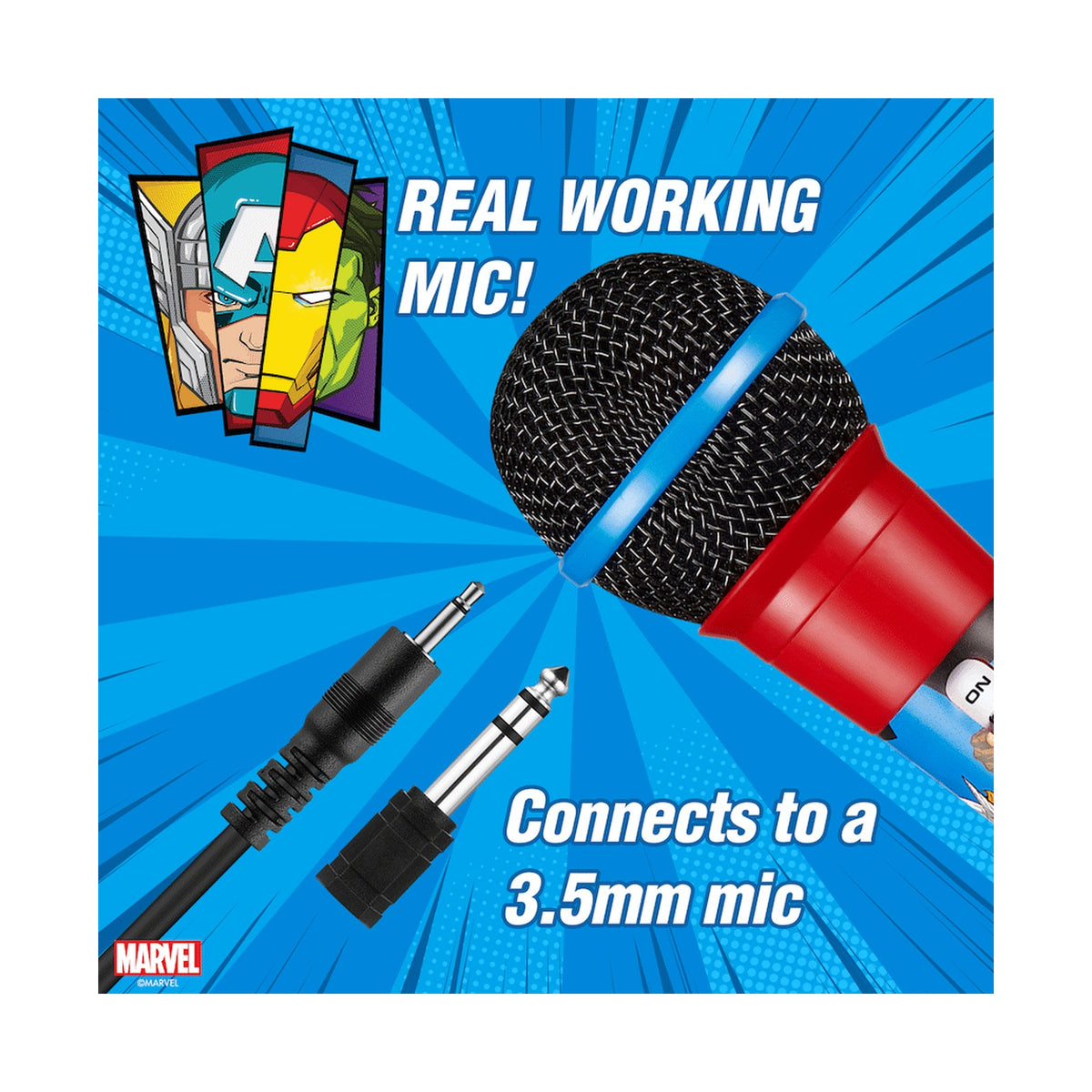 Marvel Avengers Auxiliary Microphone