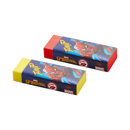 Spiderman 2 Pastel Primary Erasers. Multi