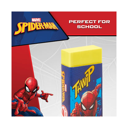 Spiderman 2 Pastel Primary Erasers. Multi