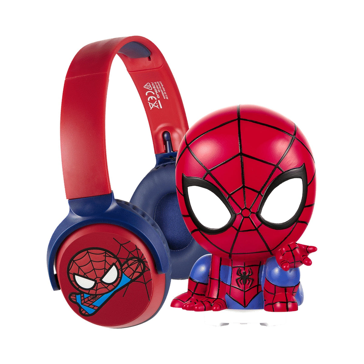 Marvel Spider-Man Bluetooth Headphones with Touch Light Combo