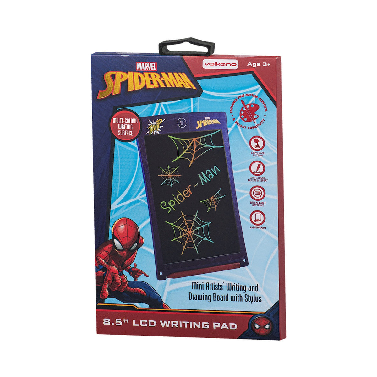 Marvel Spider-Man 8.5" LCD Writing Pad