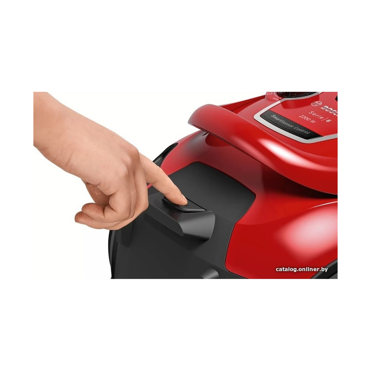 Bosch Serie 6 Bagless Vacuum CleanerProAnimal Red BGS41ZOORU