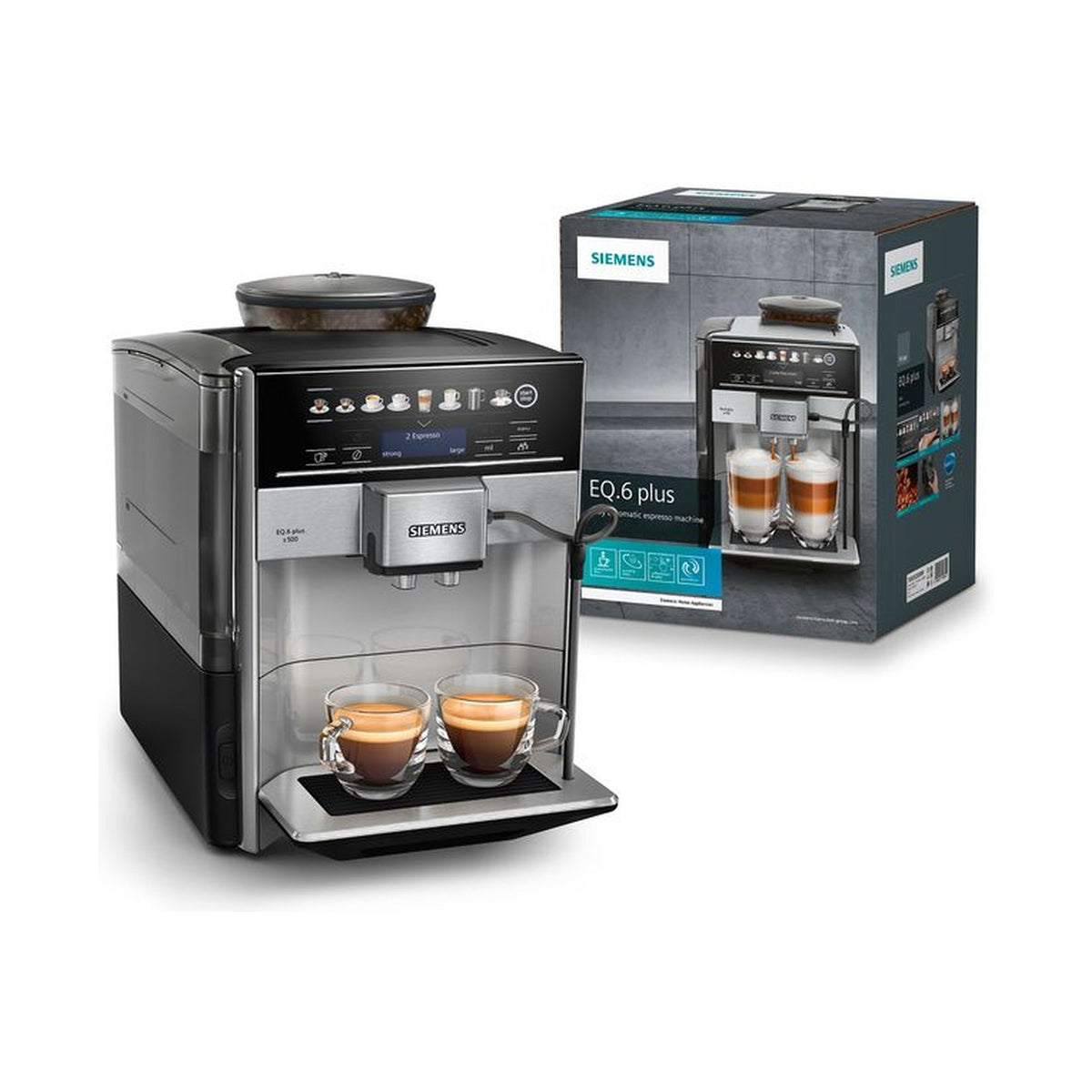 Siemens Eq.6 Plus Automatic Coffee Machine TE655203RW 
