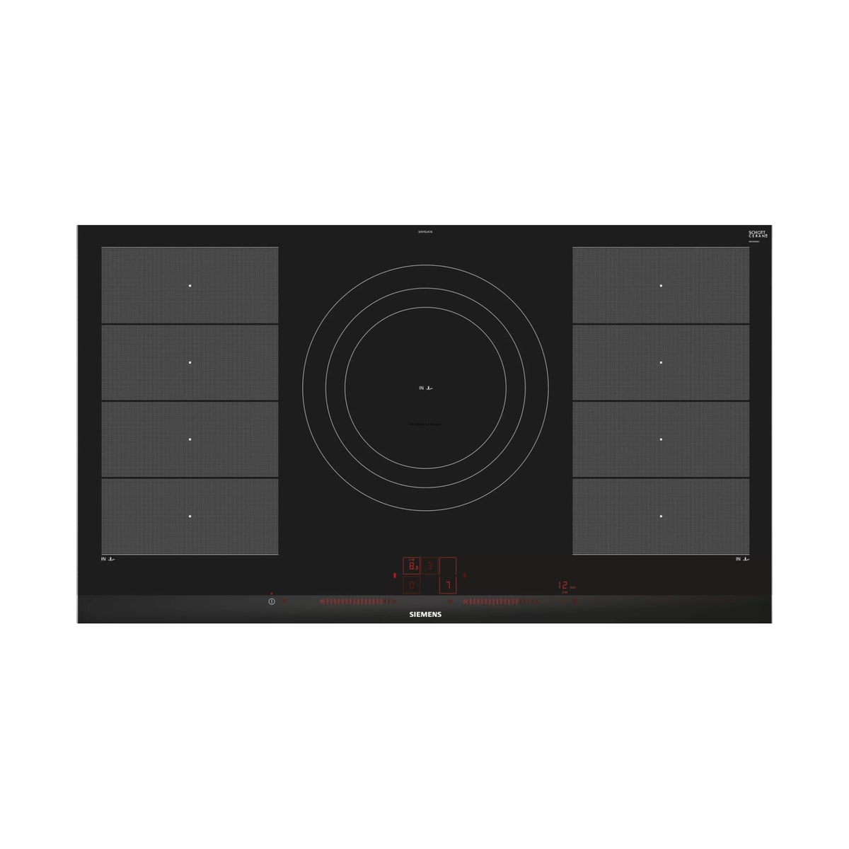 Siemens iQ700 90cm Flex Induction Ceramic Hob EX975LVC1E