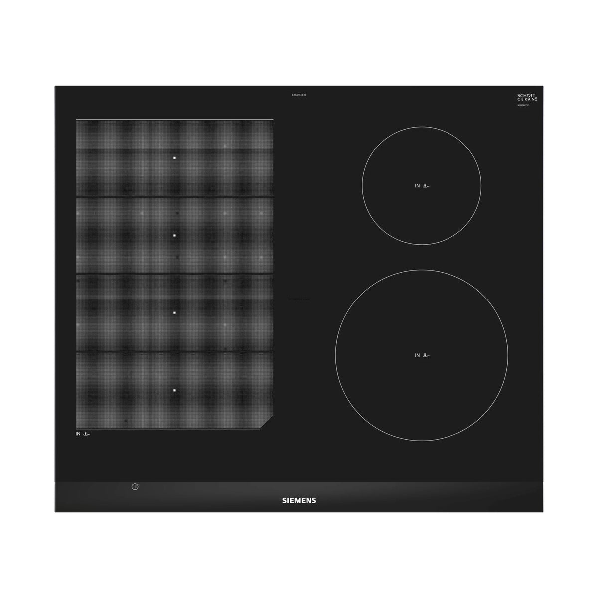 Siemens iQ700 60cm Induction Ceramic Hob EX675LEC1E