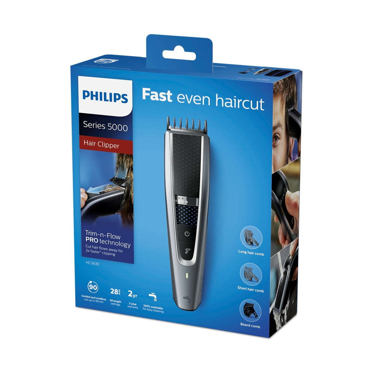 Philips Hairclipper series 5000 Washable hair clipper HC5630/15