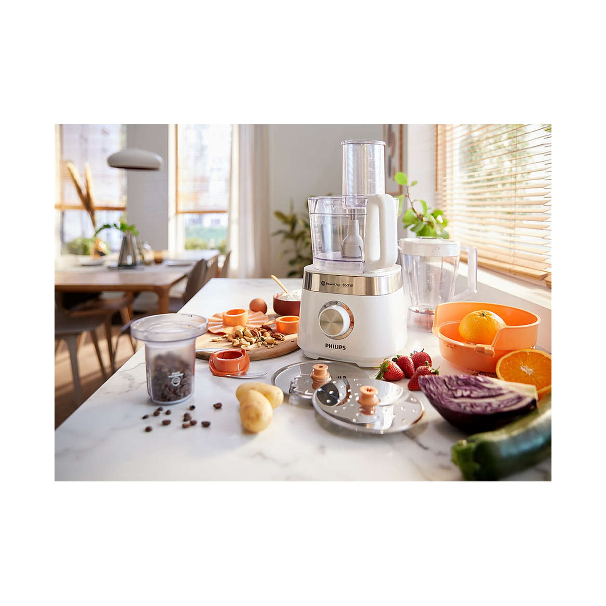 Philips Viva Collection Compact Food Processor HR7520/10