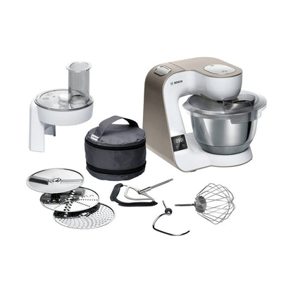 Bosch Kitchen Machine MUM5XW10 1000 W White, champagne