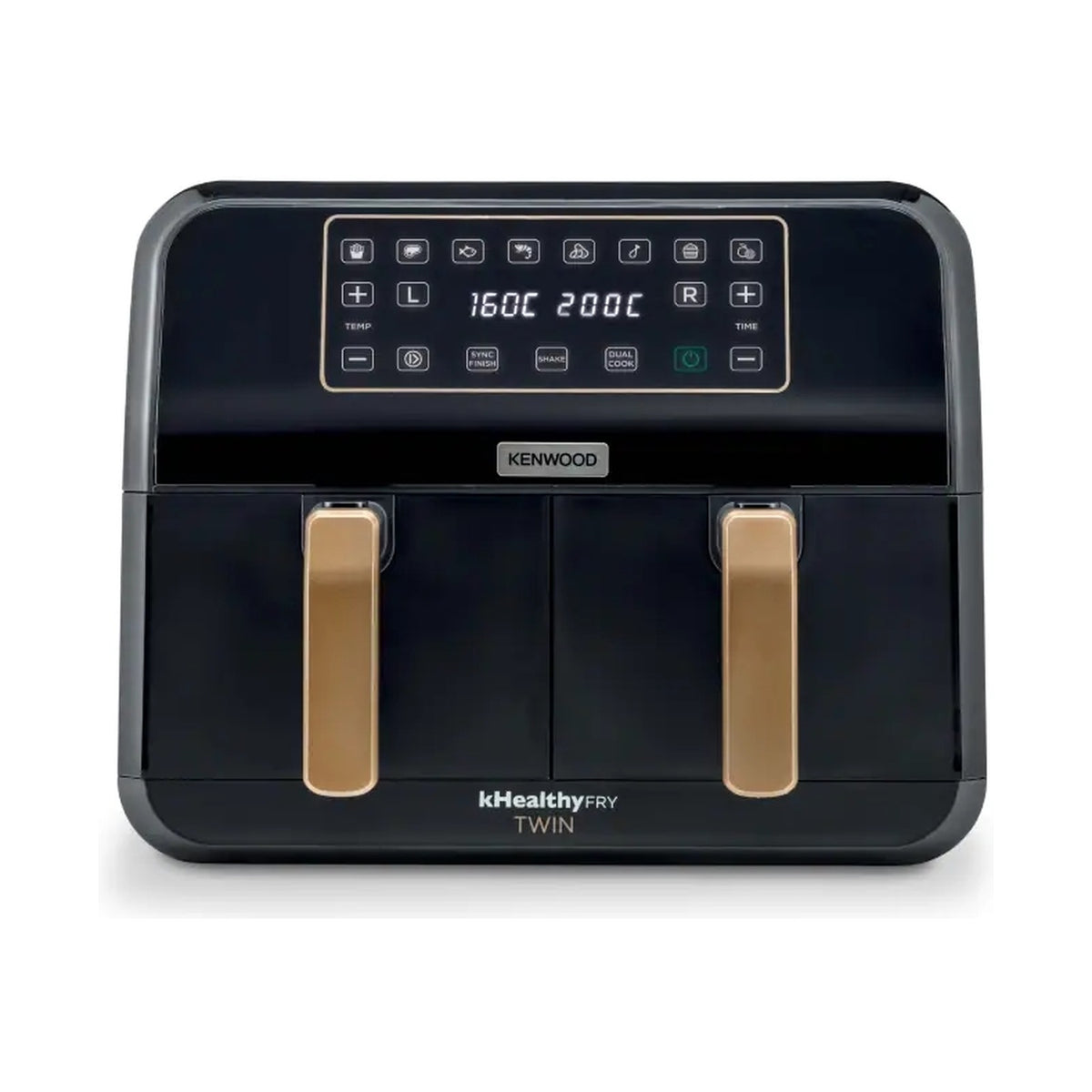 Kenwood HFP70.000BK Dual Airfryer BlackCopper ZA 