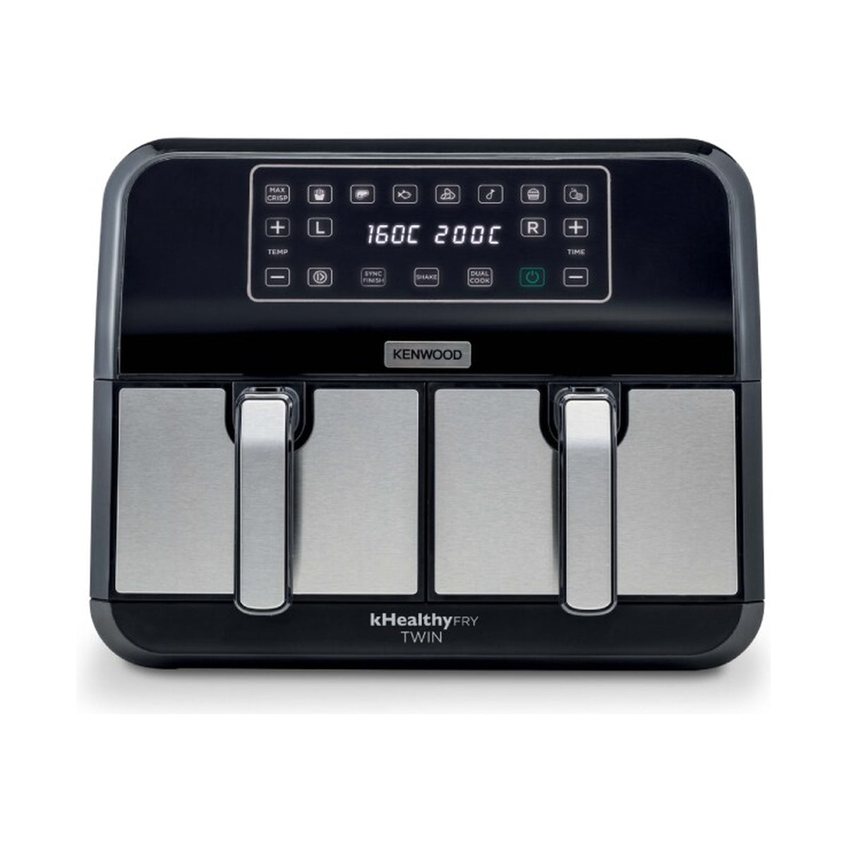 Kenwood HFM75.000MB KW Dual airfryer BlackMetal ZA  