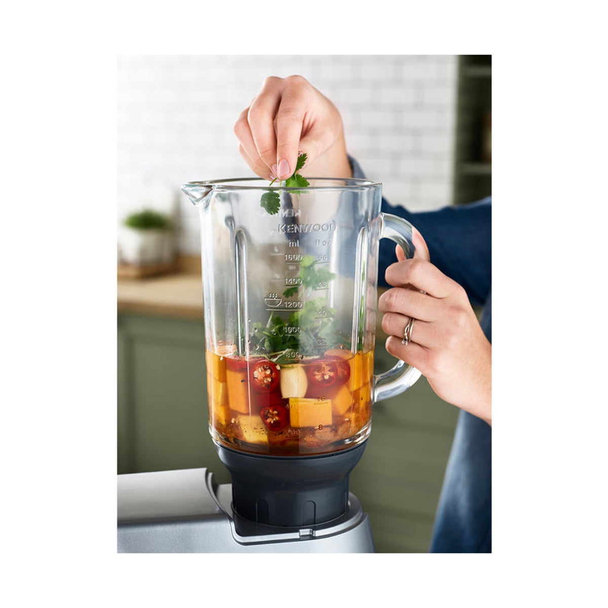 Kenwood  ThermoResist Glass Blender - 1.6L  KAH359GL TBL KW INT+